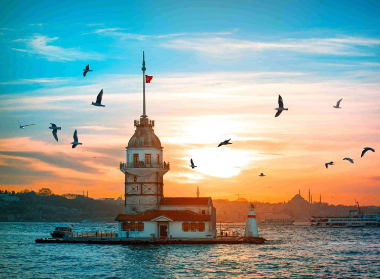 La rive asiatique d'Istanbul