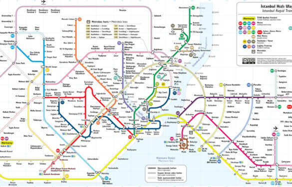 Carte transport Istanbul