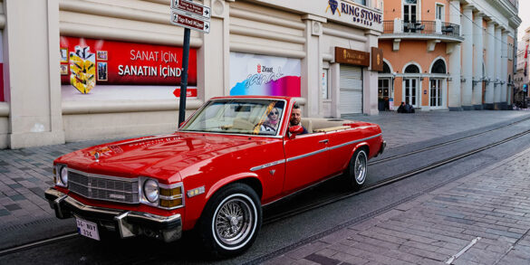 Visite en voiture classique d’Istanbul