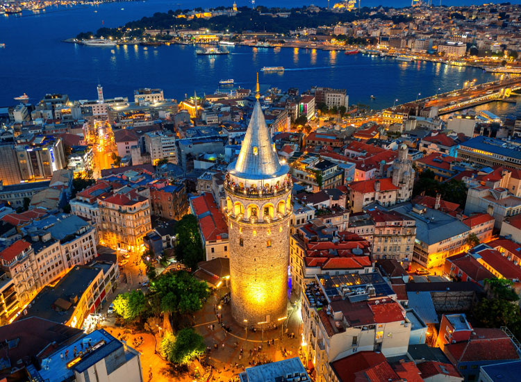 Monter à la Tour de Galata