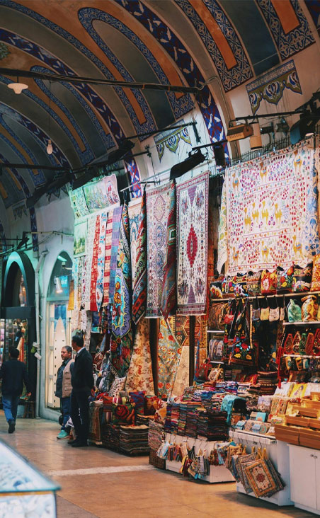 visiter le Grand Bazar avec un guide francophone